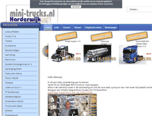 Tablet Screenshot of mini-trucks.nl